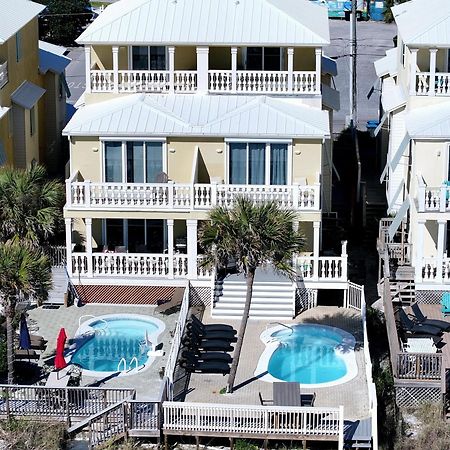 Just Beachy - 5 Bedroom 5 Bathroom Beach Front Home! Sleeps 20 Home Panama City Beach Exterior foto