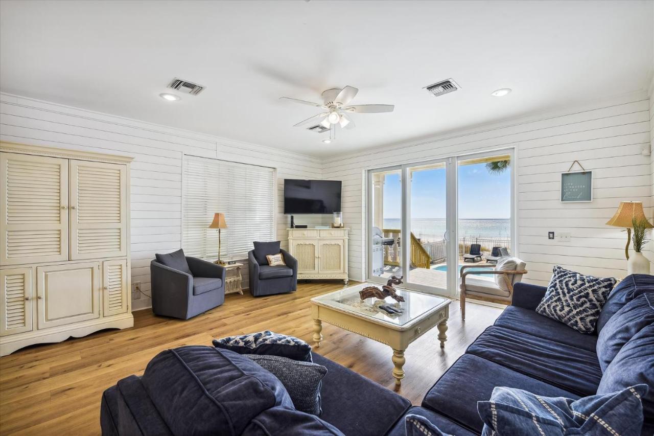 Just Beachy - 5 Bedroom 5 Bathroom Beach Front Home! Sleeps 20 Home Panama City Beach Exterior foto