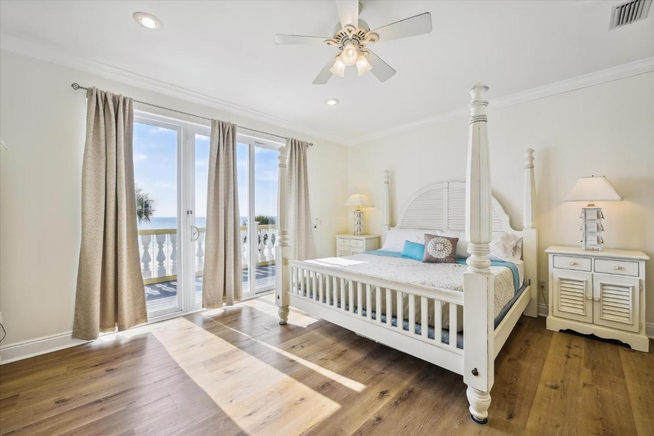 Just Beachy - 5 Bedroom 5 Bathroom Beach Front Home! Sleeps 20 Home Panama City Beach Exterior foto