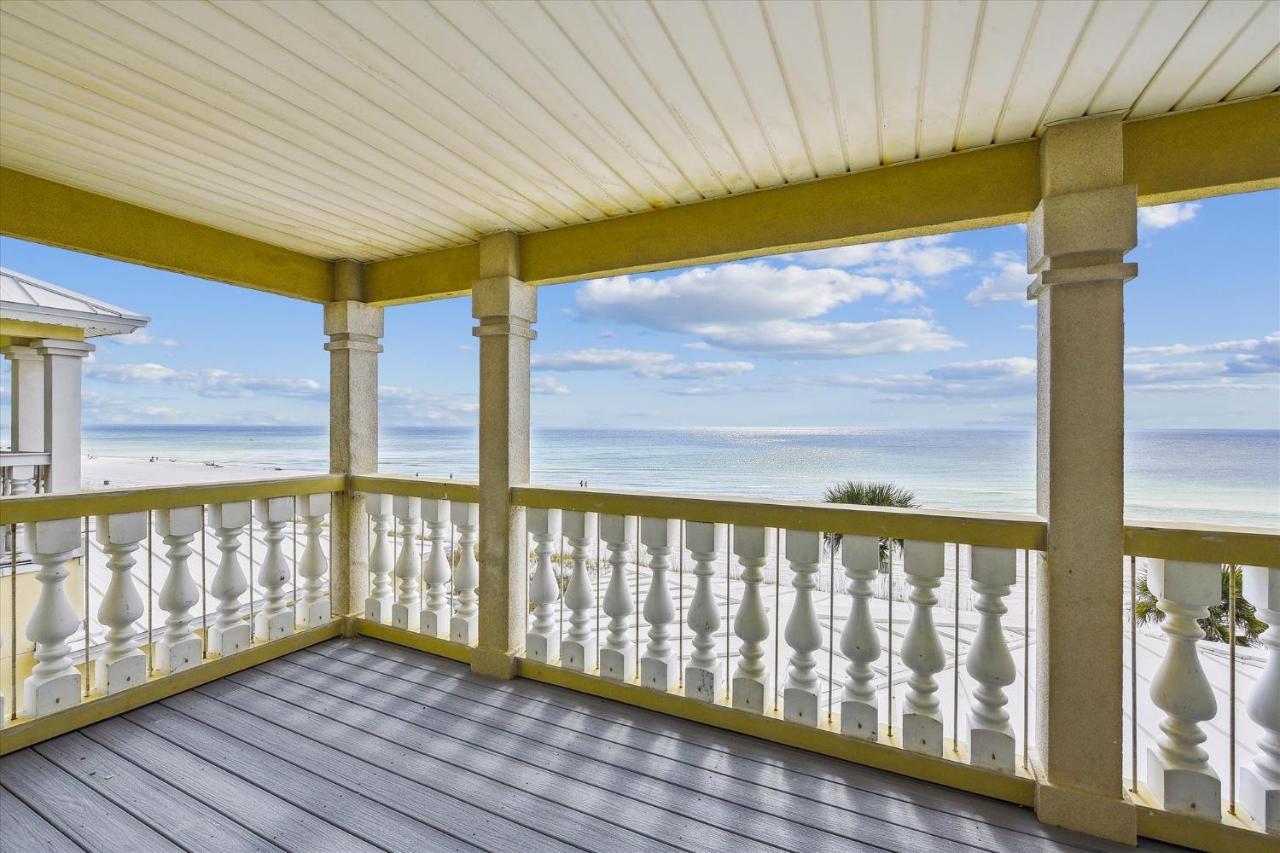 Just Beachy - 5 Bedroom 5 Bathroom Beach Front Home! Sleeps 20 Home Panama City Beach Exterior foto